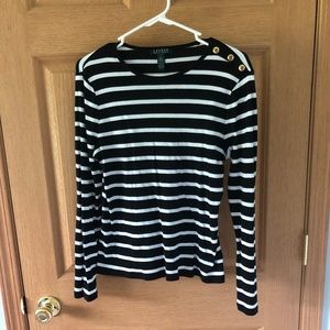 Ralph Lauren Striped Blouse